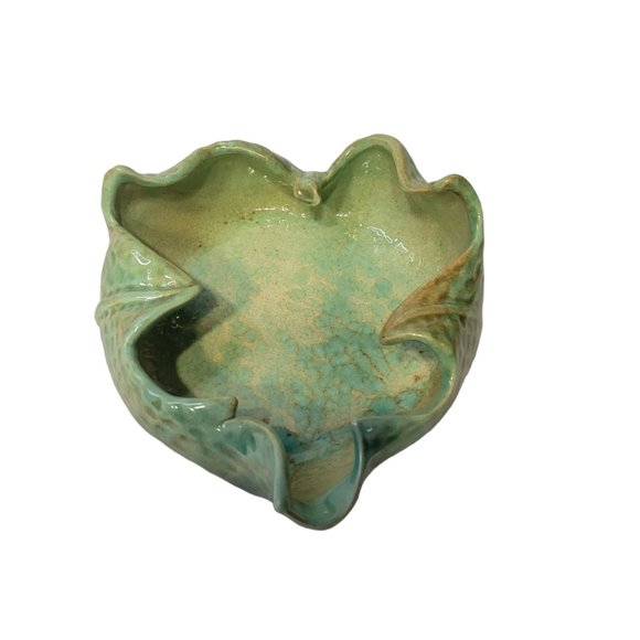 California Pottery Art Los Angeles Potteries Ceramic Grape Leaf